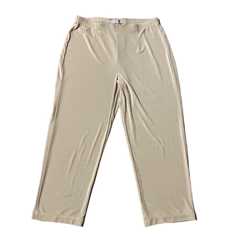 Chicos Easywear Wrinkle Free Elastic Waist Pants 1